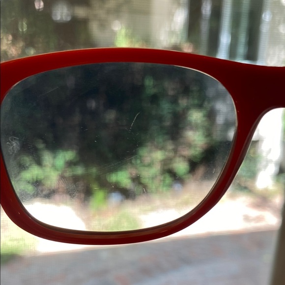 Ray-Ban Orange and Black Sunglasses - Picture 2 of 6